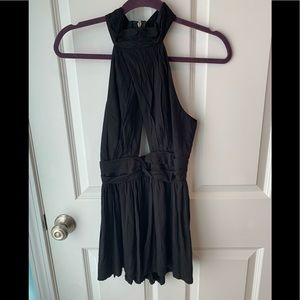 Debbie Dabbie black romper